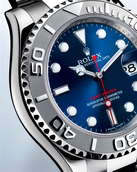 rolex blue yacht master